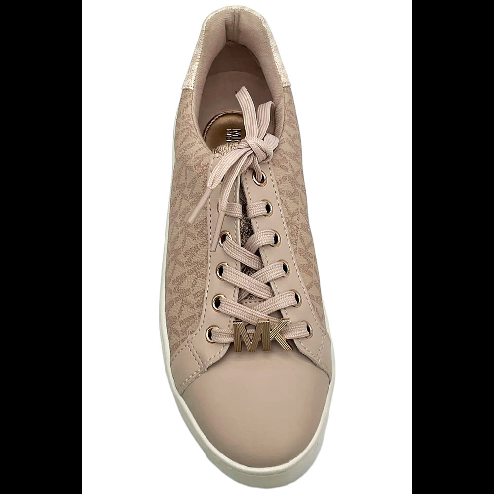 Michael Kors Women's Poppy Color-Block Logo Sneaker Pink - Medium - Picture 2 of 3